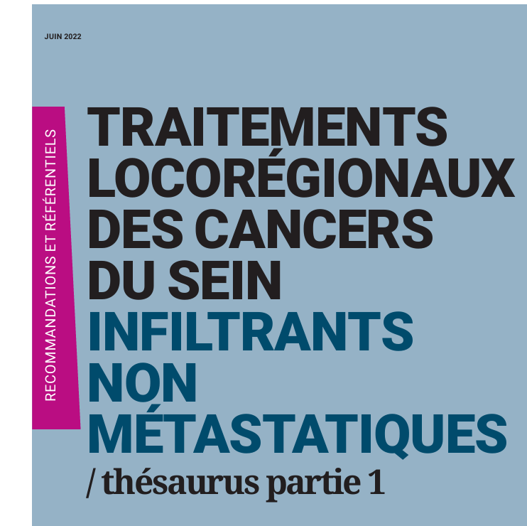 Traitement locorégionaux cancer seins pt1