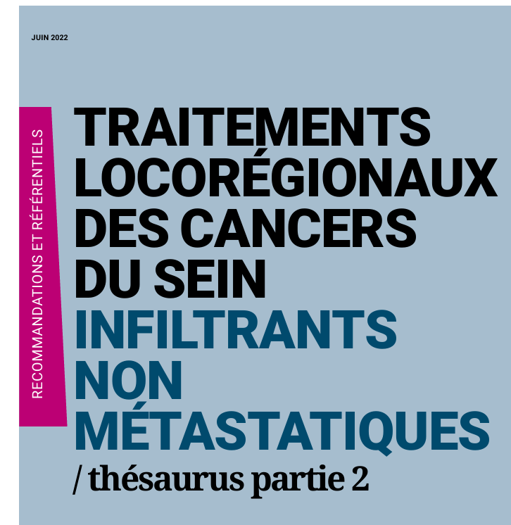 Traitement locorégionaux cancer seins pt2